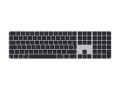 Apple Hg Hungarian Notebook keyboards - Mxk83mg-a Magic Keyboard With Touch Id And Numeric Keypad For Mac Models With Apple Silicon - Hungarian - Black Keys